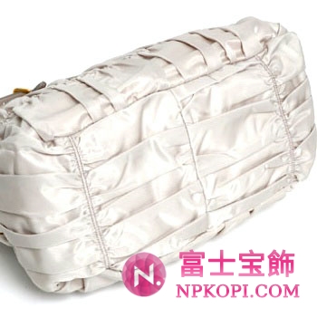 プラダ（PRADA）TESSUTO GAUFRE　レディース2wayトートバッグ　ライトグレー　BN1336-QR1-D32 